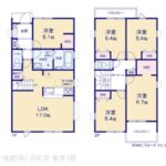 2号棟　間取り図