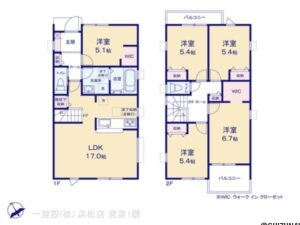 2号棟　間取り図