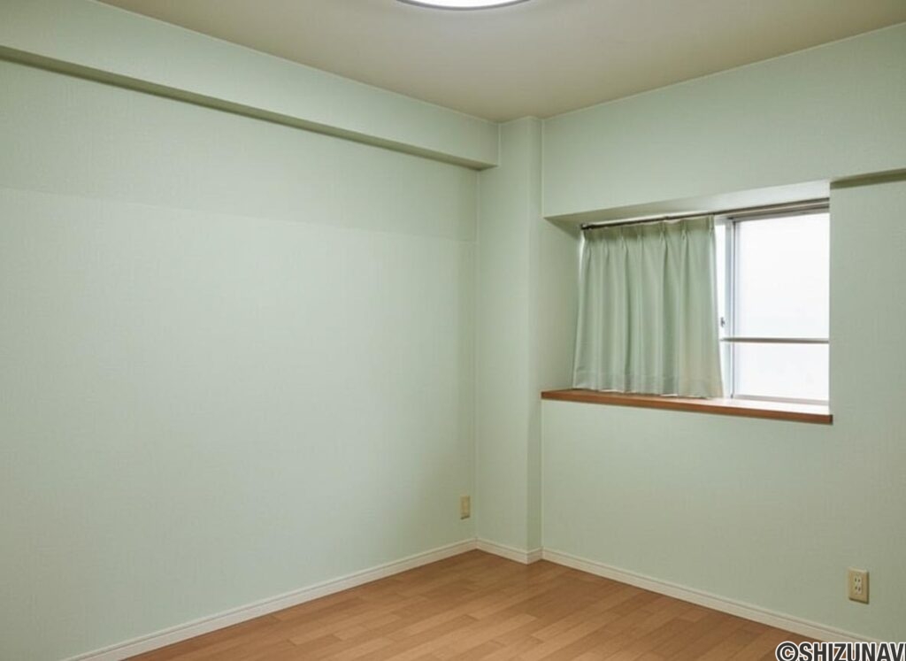洋室約6.1帖の写真です。