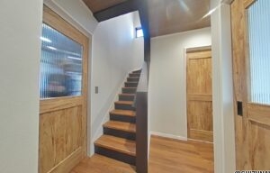 玄関ホールおしゃれな注文住宅です。