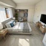 洋室（１）のお写真にAIで家具を配置したイメージ画像です。