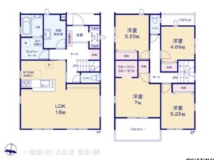 2号棟　間取り図