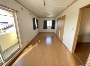 2階洋室は間仕切りが可能な仕様になります。