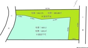 伊豆の国市宗光寺　売土地　区画図