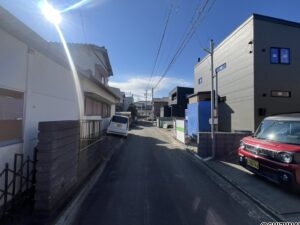 三ケ名　南側道路