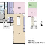 東沢田中古　間取図