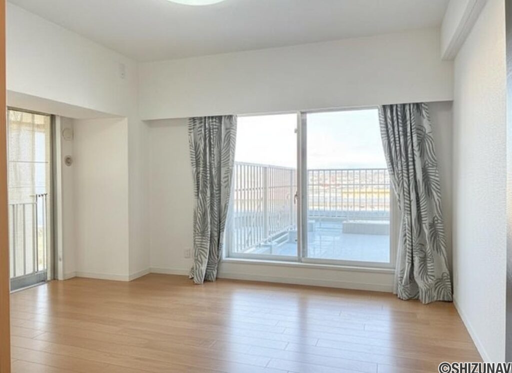 サンクレイドル磐田　5階　ルーフバルコニーがあるお部屋の画像