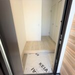 2号棟　玄関トイレや玄関収納にアクセスしやすい間取です。