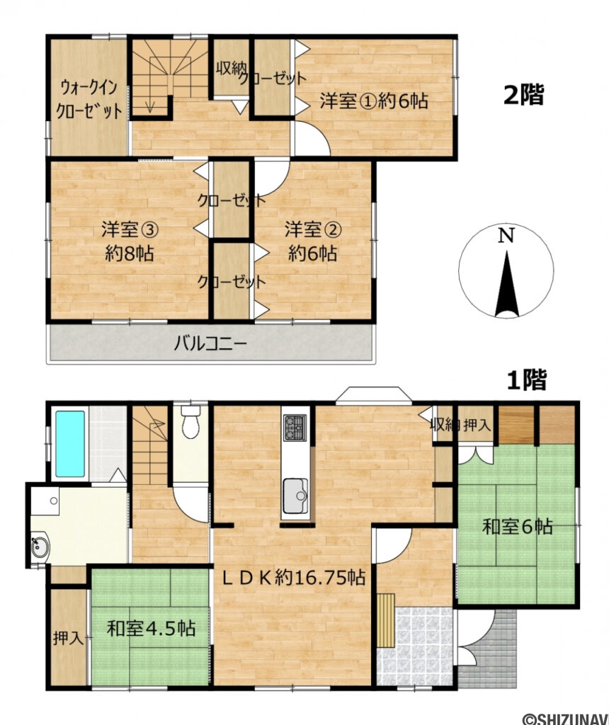 【リフォーム予定間取り図】