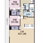 間取り図です。※図面と現況に相違がある場合は現況を優先します。