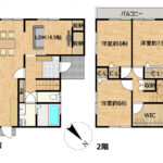 【リフォーム後間取り図（予定）】家具の配置はイメージです。