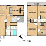 【リフォーム後間取り図（予定）】家具の配置はイメージです。