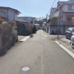 函南町柏谷　ハイム中古住宅　前面道路
