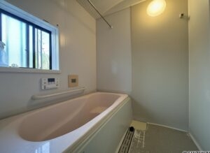 1坪タイプの浴室で日々の疲れを癒してください♪