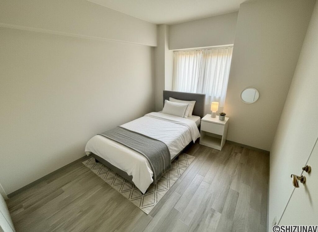 洋室（２）のお写真にAIで家具を配置したイメージ画像です。