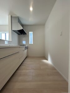 1階 キッチンの写真です。