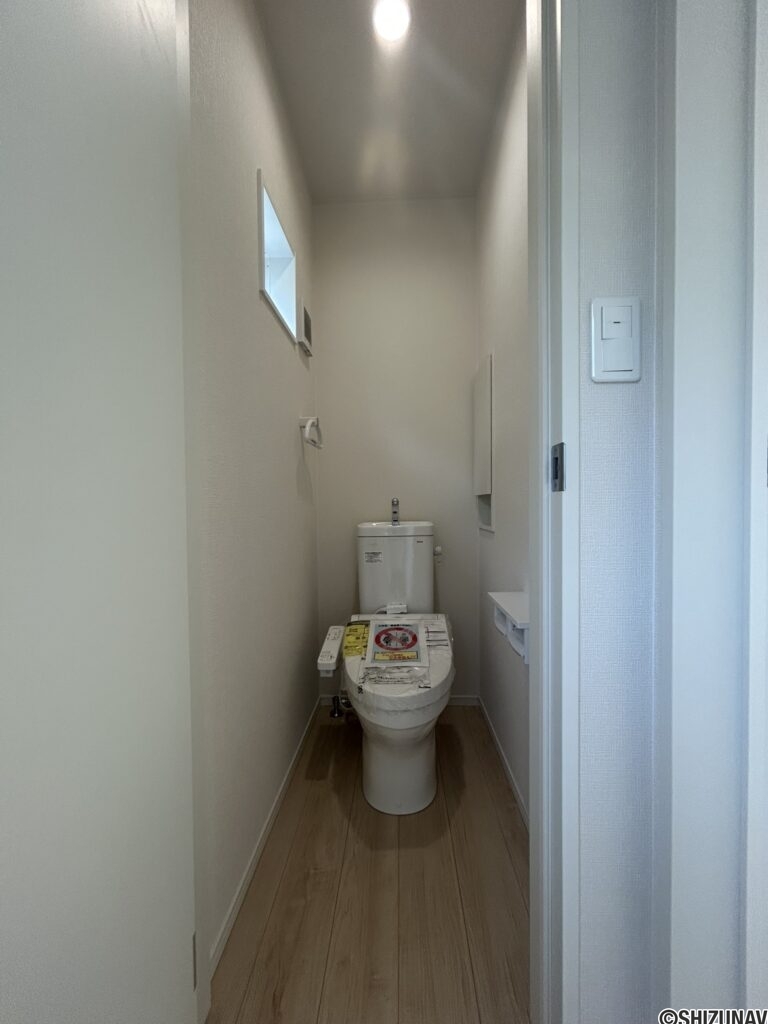 1階 トイレの写真です。