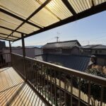 大淵戸建て　バルコニー