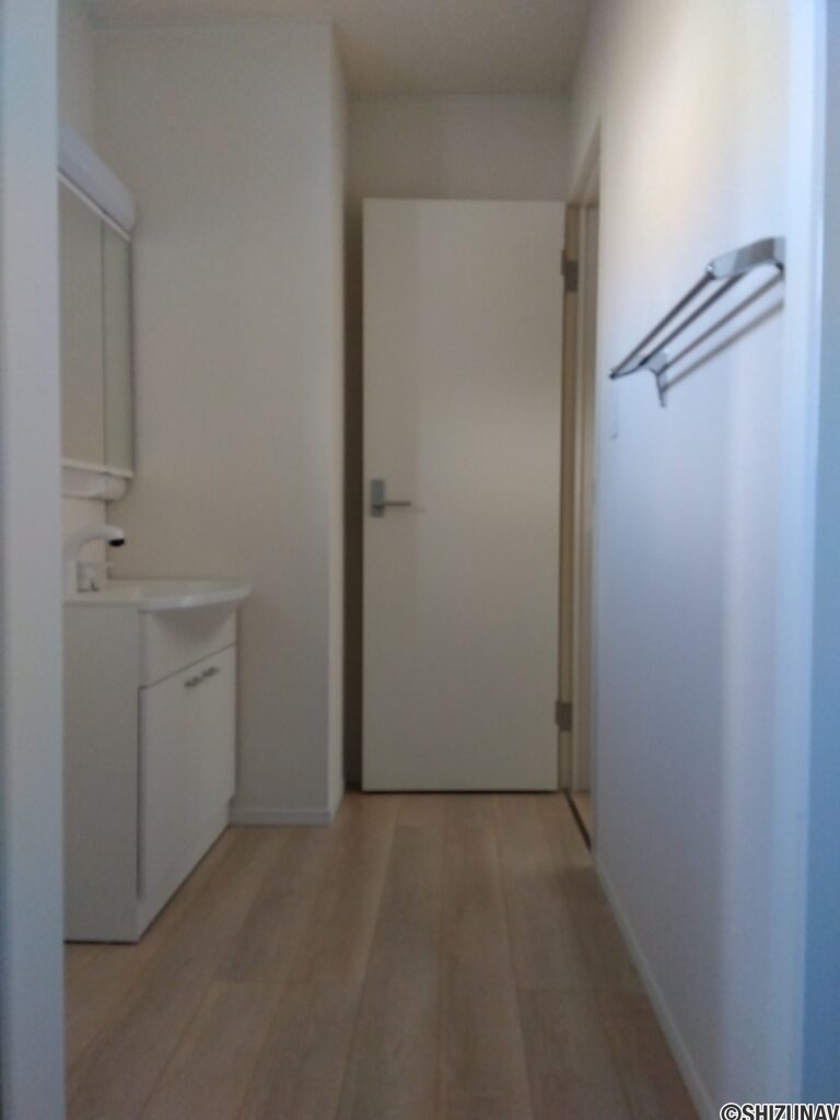 3号棟 1階洗面所の写真です。