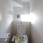 4号棟 1階トイレの写真です。