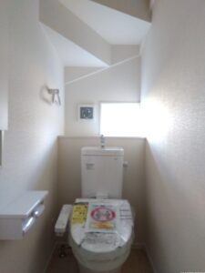 4号棟 1階トイレの写真です。