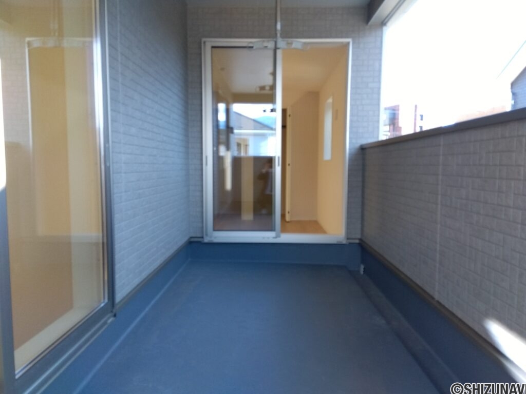 4号棟 バルコニーの写真です。