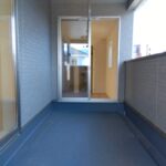 4号棟 バルコニーの写真です。