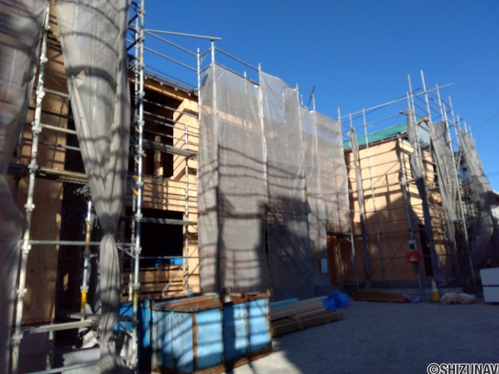 2号棟 南西側からの写真です。