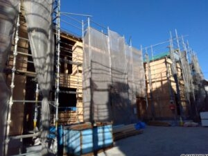 2号棟 南西側からの写真です。