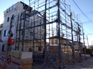 5号棟 北東側からの写真です。