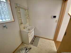 1階洗面室部分です。