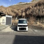 駐車スペースの写真です。