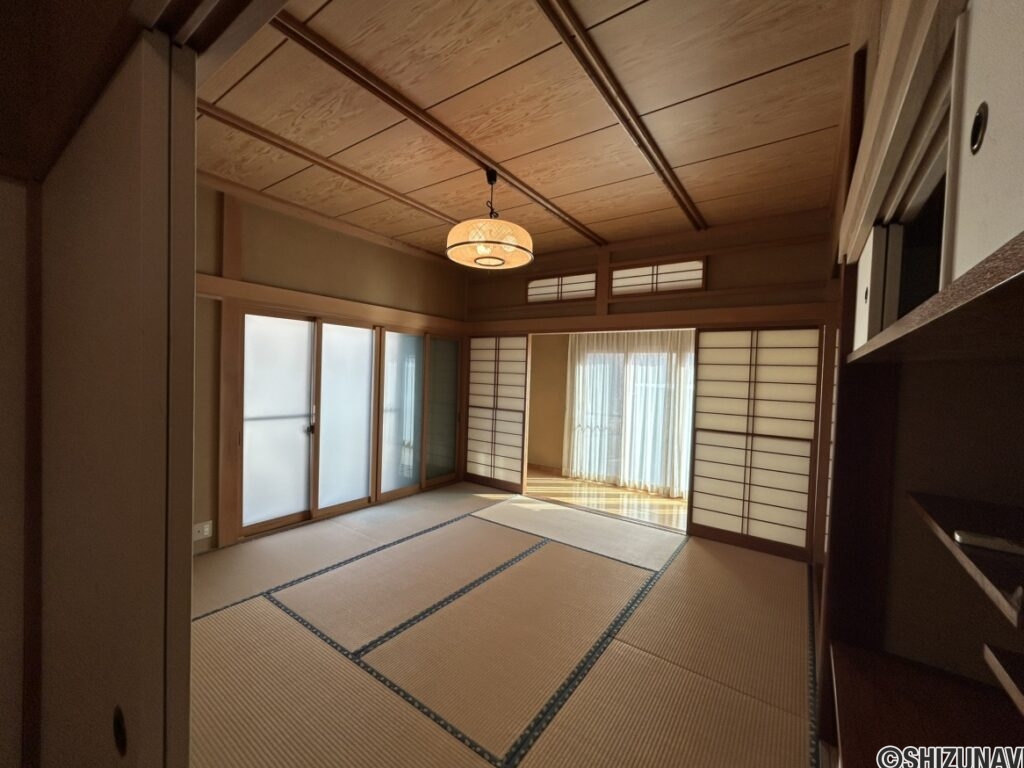 1階 和室の写真です。