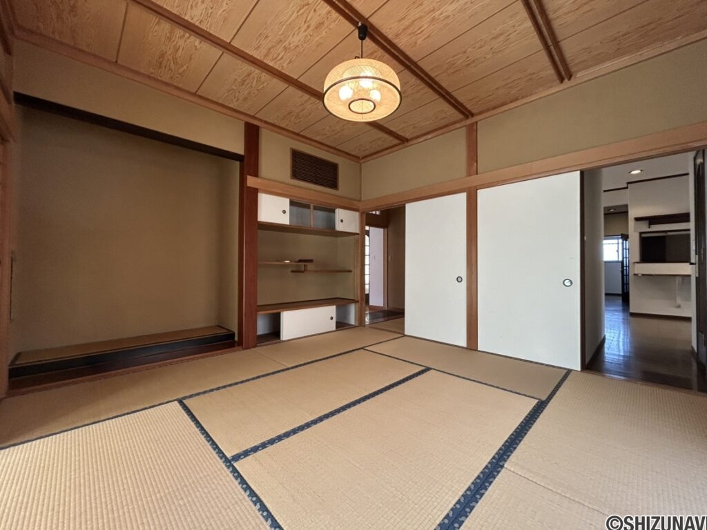 1階 和室の写真です。