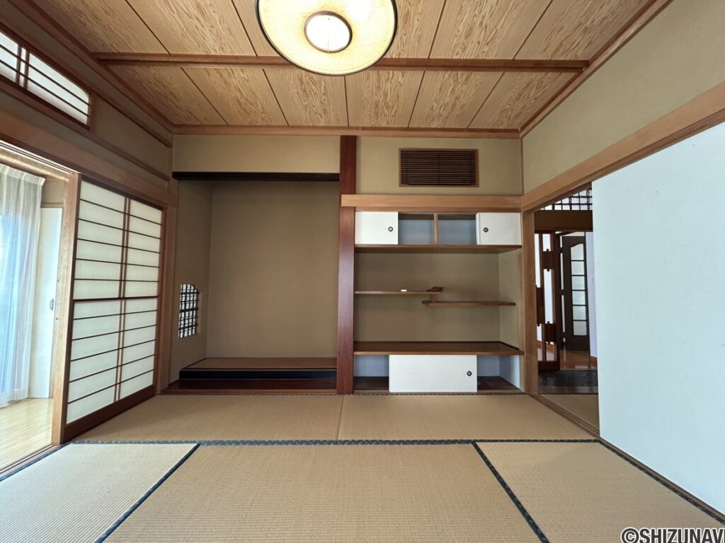 1階 和室の写真です。