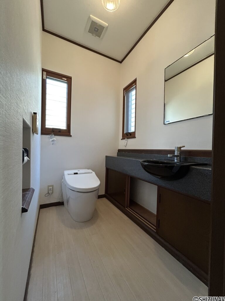 1階 トイレの写真です。