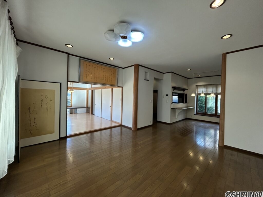 1階 リビングの写真です。