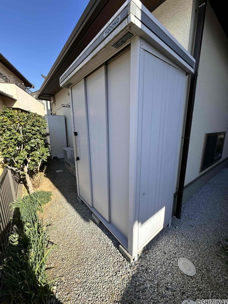 物置も重宝します。