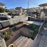 日当たりの良いお庭スペースも魅力的です。