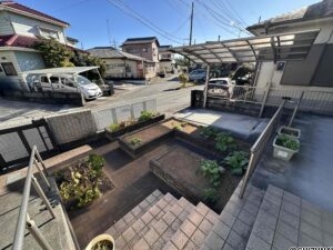 日当たりの良いお庭スペースも魅力的です。