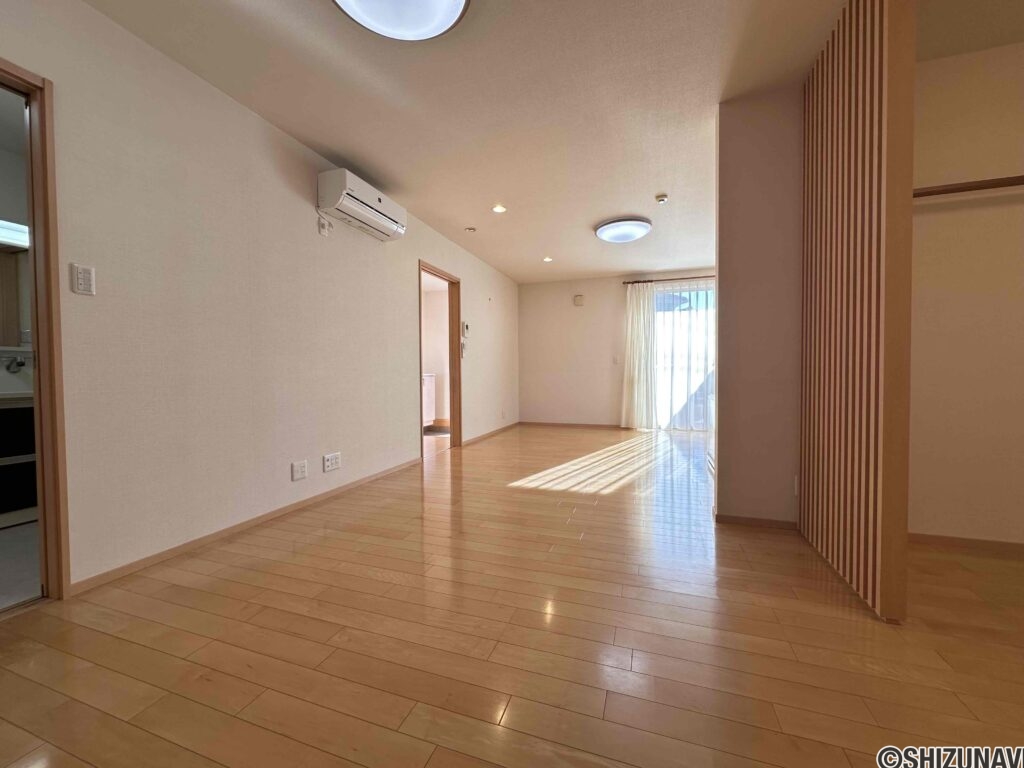 ゆとりのLDK約20.5帖は寛ぎ空間です。