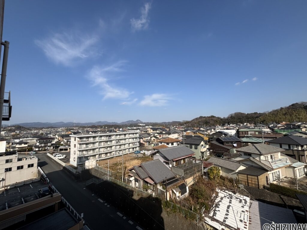 共用部からの眺望です。