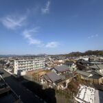 共用部からの眺望です。