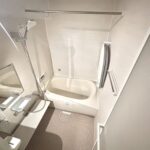 お風呂の写真です。クリーニングされているので、状態良好です。