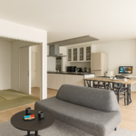 【B棟】LDKイメージパース