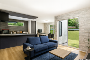 【A棟】LDKイメージパース