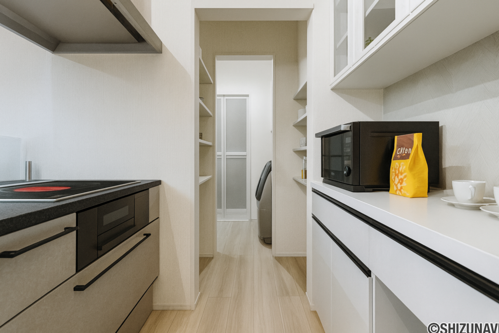 【B棟】キッチンイメージパース