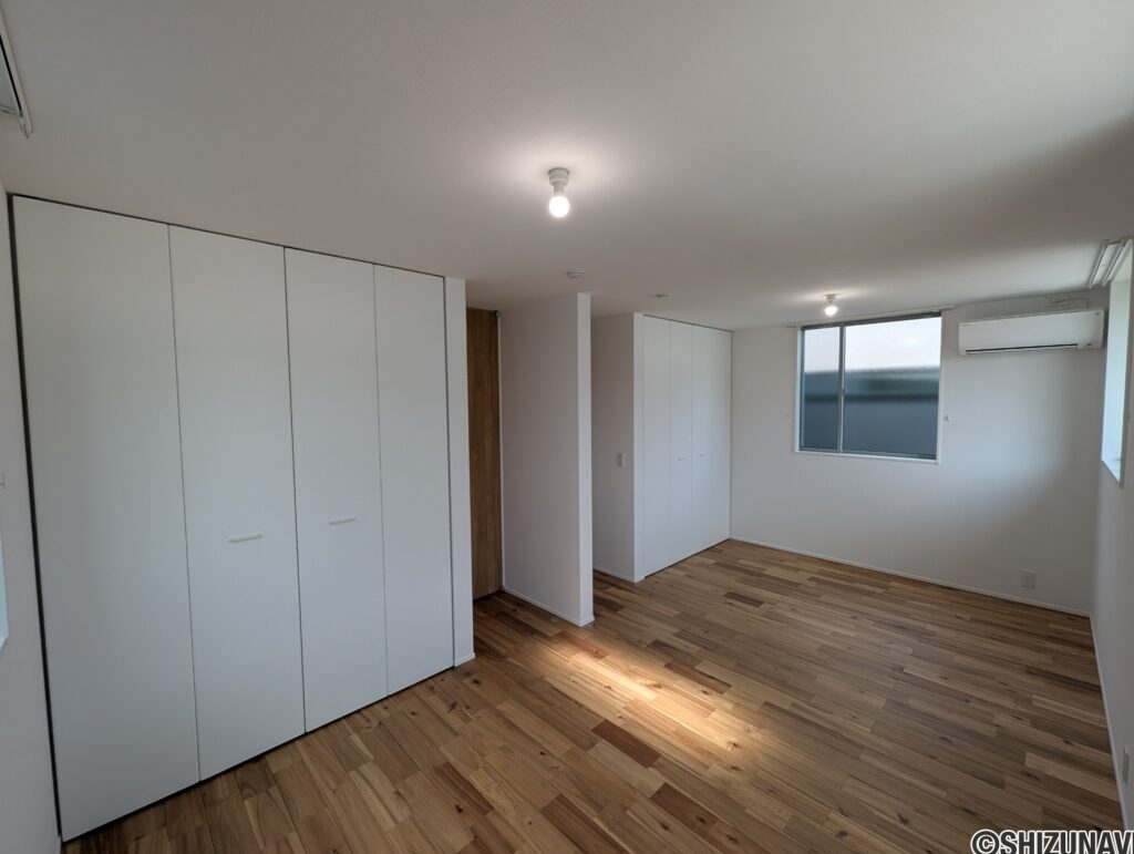 将来的に２部屋にできます