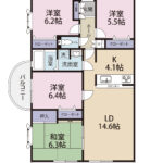 アーバンライフ楊子306　間取り図