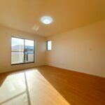 西側洋室　別角度です。